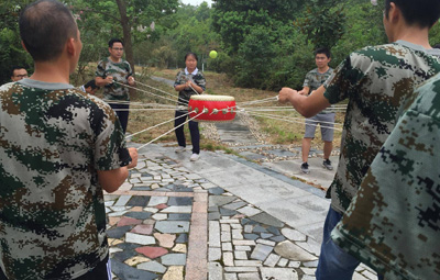 激發(fā)個人潛能，凝聚團隊力量——蔡田鋪中心廠拓展訓練